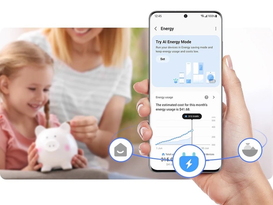 Samsung RB34C672DWW EF SmartThings